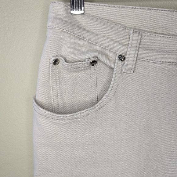 Cherokee Light Beige Straight Leg Jeans - Picture 3 of 13